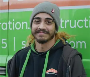 Alexis Nieto, team member at SERVPRO of Wheaton / Kensington