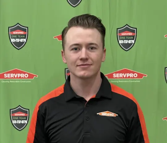 Daniel Partlow, team member at SERVPRO of East Central Cincinnati