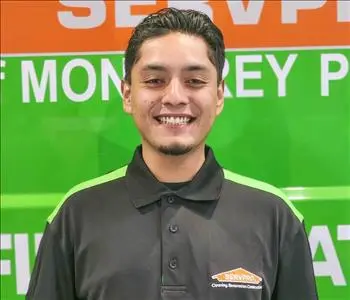 Ricardo "Ricky" Lomeli, team member at SERVPRO of Monterey Peninsula
