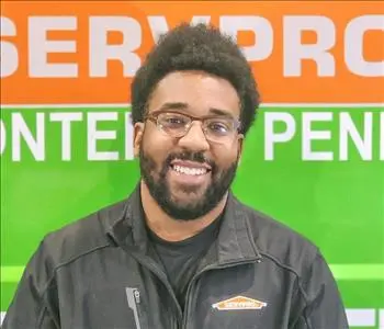 Cedric Wiggins, team member at SERVPRO of Monterey Peninsula