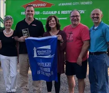 Robert and Marie MacEwan, team member at SERVPRO of Marine City / Romeo
