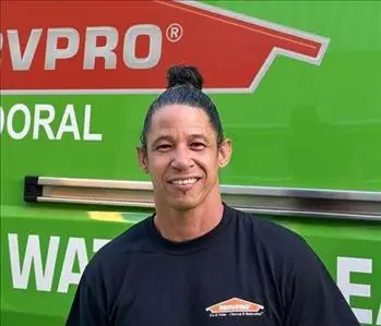 Dany Guarner, team member at SERVPRO of Doral