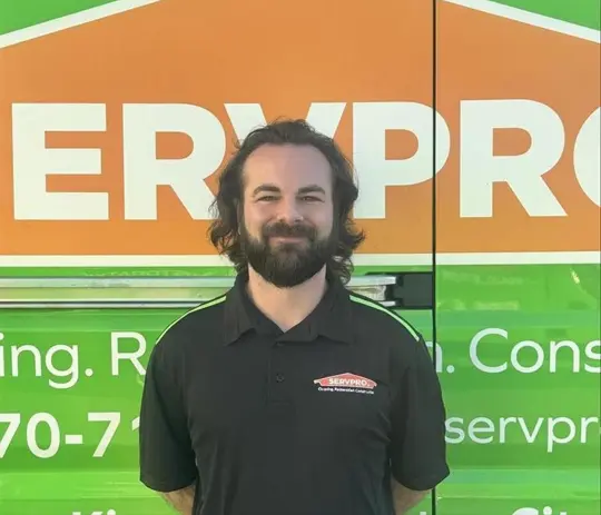 Logan Shook, team member at SERVPRO of Kingston, Pittston City and Wyoming County