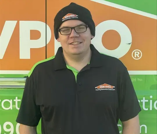 Joshua Knight , team member at SERVPRO of Kingston, Pittston City and Wyoming County