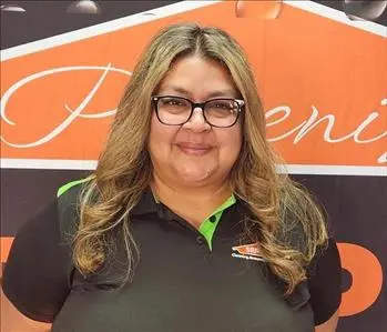 Frances Fernandez, team member at SERVPRO of Central Phoenix