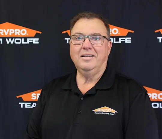 Gary Whitehead, team member at SERVPRO of St. Louis Central