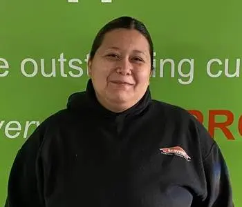 Imelda Barrera, team member at SERVPRO of Baltimore's Inner Harbor