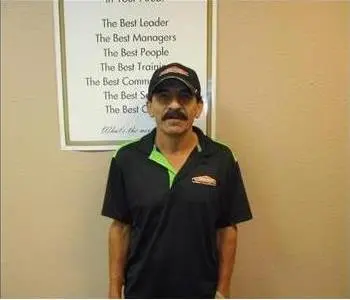 Refugio Popoca, team member at SERVPRO of North Dallas, Lake Highlands