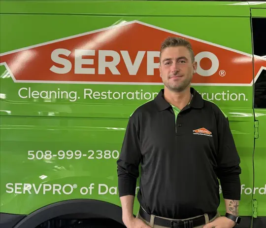 Chris Talbert, team member at SERVPRO of Fall River