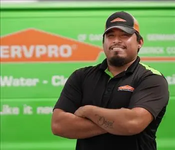 David Rodriquez, team member at SERVPRO of Frederick County