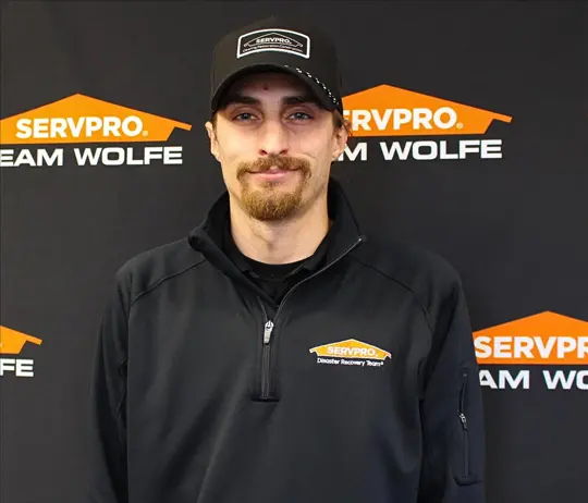 Connor Reeves, team member at SERVPRO of St. Louis City South