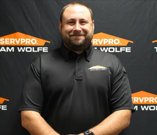 Nathan Whitehead, team member at SERVPRO of Belleville-O'Fallon