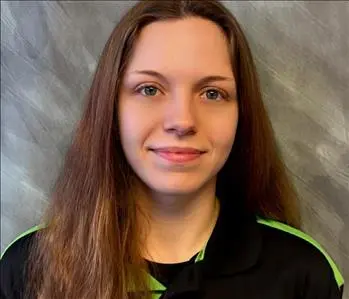 Kaylee on grey, team member at SERVPRO of Clinton and SERVPRO of Sterling