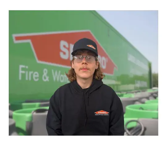 Aaden S., team member at SERVPRO of Bloomington