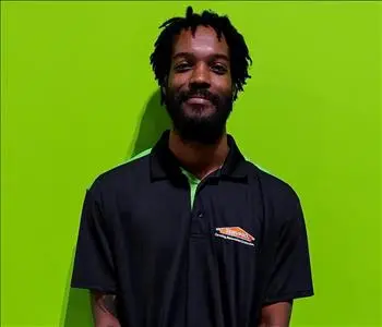 Jordan Smith, team member at SERVPRO of Greenville