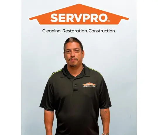 Joe Castillo, team member at SERVPRO of Bastrop, Fayette County