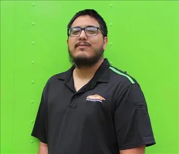 Ben Rollins, team member at SERVPRO of Burlington