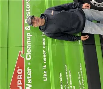 Jose Soberanis, team member at SERVPRO of Taunton, Mansfield, Seekonk, Dighton