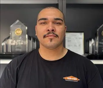 Daimen Ortega, team member at SERVPRO of Metrocenter, Phoenix