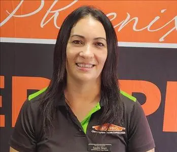 Sandra Sicari, team member at SERVPRO of Metrocenter, Phoenix