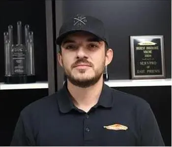 Justin Mackey, team member at SERVPRO of East Glendale
