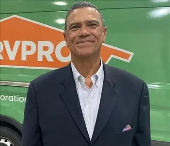 Geoffrey Hudson, team member at SERVPRO of North Arlington