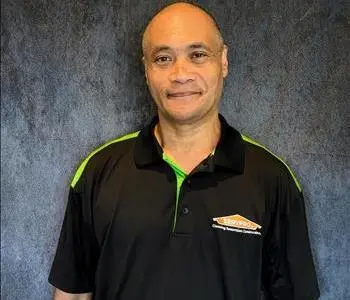 Perry Aquino, team member at SERVPRO of Muskegon