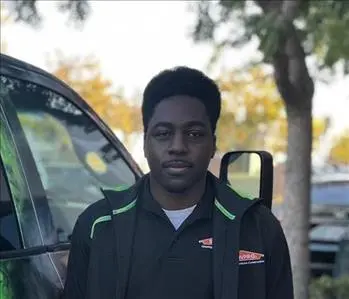 Terron Buggs, team member at SERVPRO of Laguna
