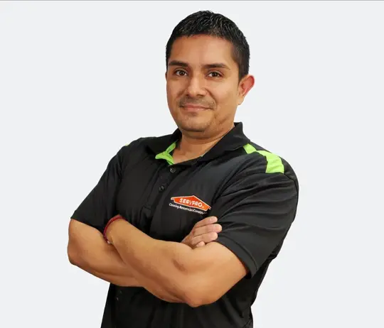 Johnny Guzman, team member at SERVPRO of New Hyde / Mineola