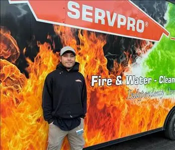 Atrael Pineiro, team member at SERVPRO of Clifton Park, Southern Saratoga County