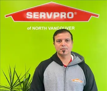 Gurpal Gill, team member at SERVPRO of North Vancouver