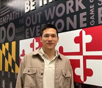 Rodrigo Llanos, team member at SERVPRO of Rockville and Silver Spring North