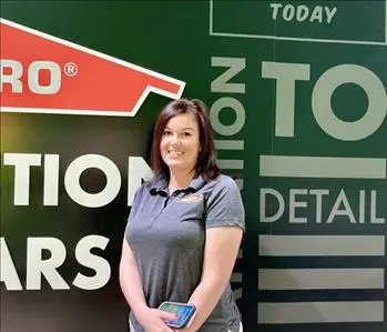 Amanda Fitzgerald, team member at SERVPRO of Rockville and Silver Spring North