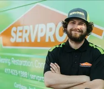 David Mcknight, team member at SERVPRO of Carthage, Joplin