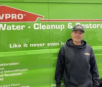 Jose Soberanis, team member at SERVPRO of East Greenwich / Warwick / Cranston