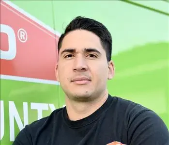 Yendry Cáceres, team member at SERVPRO of Lake County