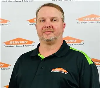 Jason Garris, team member at SERVPRO of Dyersburg, Union City, Weakley, Gibson, Carroll Counties