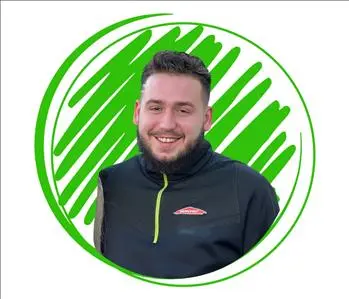 Eli Hoak, team member at SERVPRO of West Monroe County