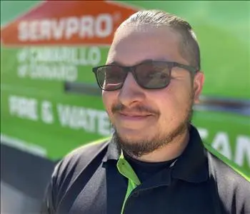 Andres Barragan, team member at SERVPRO of Oxnard