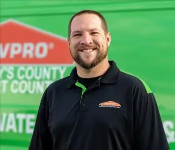 Richard Kline, team member at SERVPRO of Calvert County