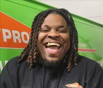 Isaiah Modest, team member at SERVPRO of Vermilion County