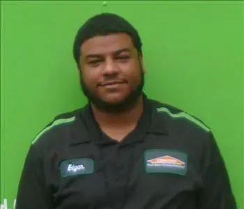 Edgar Gonzales, team member at SERVPRO of Parsippany, Montville