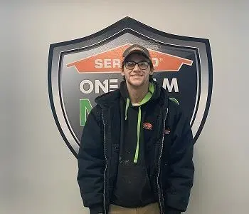 Riley Spenald, team member at SERVPRO of Kankakee County