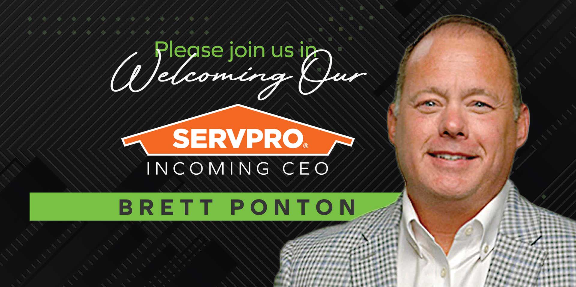 Brett T. Ponton to Become Chief Executive Officer of SERVPRO