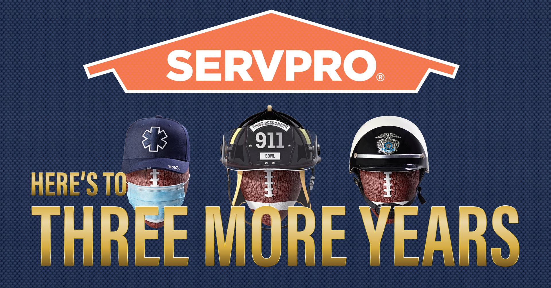 SERVPRO Extends Title Sponsorship of First Responder Bowl through 2026