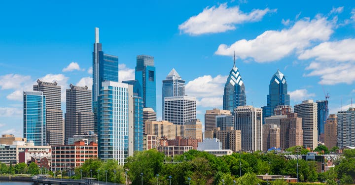 Skyline of Philadelphia