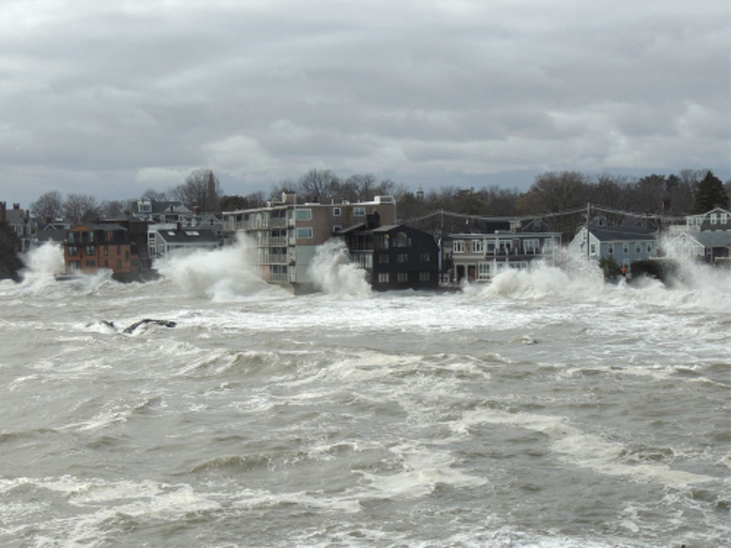 The high winds of a hurricane or typhoon can cause dangerous storm surge along the coast damaging property. For all your water damage restoration needs, call SERVPRO.