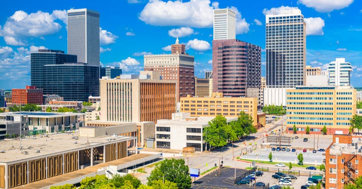 Skyline of Tulsa