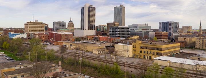 Skyline of Fort Wayne