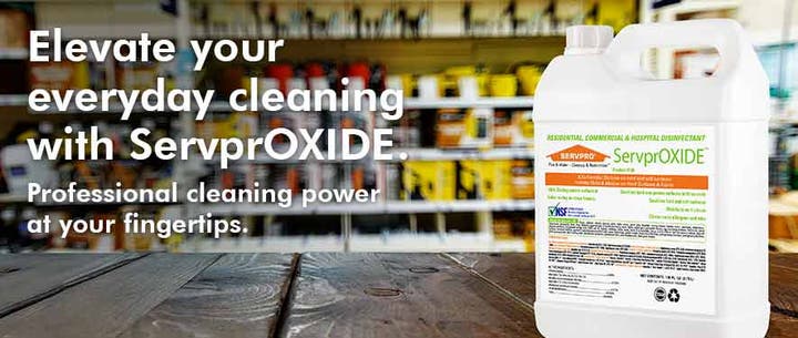 SERVPRO® expands partnership with commercial businesses with first publicly available disinfectant p...